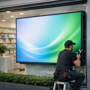 Panneau LED extérieur : réglementation et installation